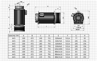 AK5 Teknik (Technical Drawings)