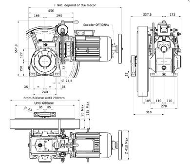 Montanari M76S Makine Motoru Teknik