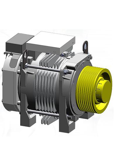 G200 T1 Le Moteur Avec Gearless Machine.