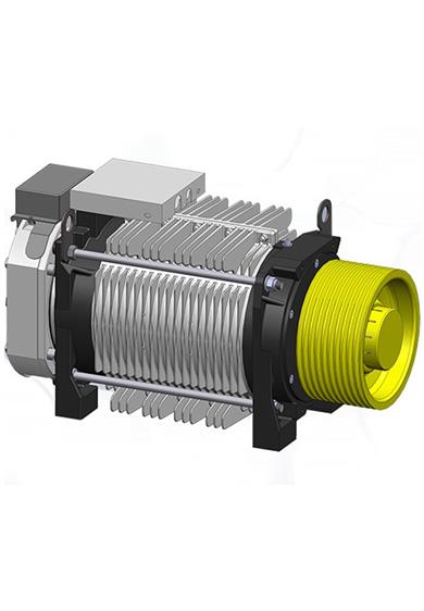 Alberto Sassi G300 T1 Gearless Machine Motor.